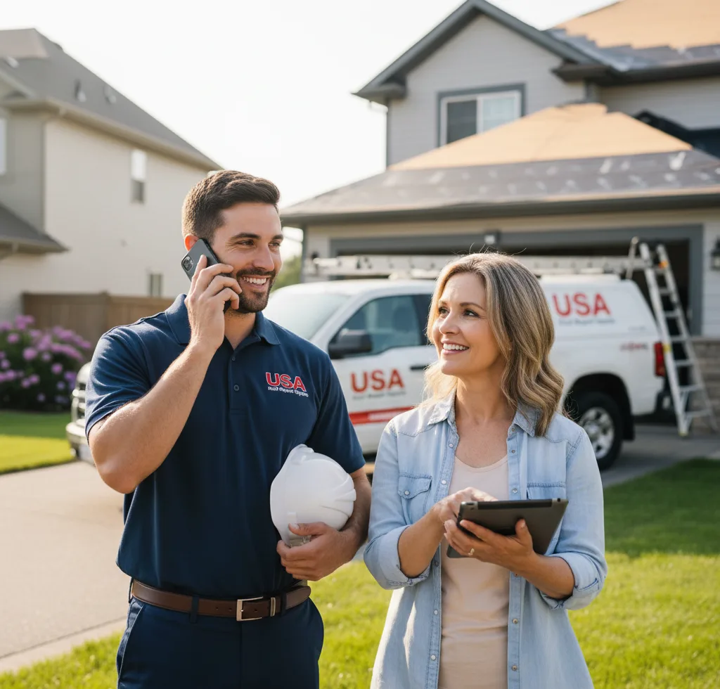 USA Roof Repair Experts customer support in Nathalie